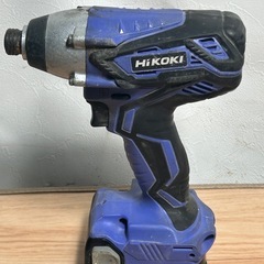 お取引中　☆コードレスインパクトドライバ HiKOKI（ハイコーキ） 14.4vの画像