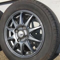 軽自動車用夏タイヤアルミ4本セット　155/65r13