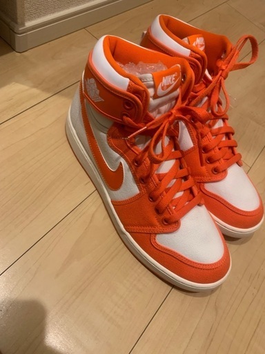 28.5cm AIR JORDAN 1 KO DO5047-801RUSH ORANGE/WHITE-SAIL ナイキ