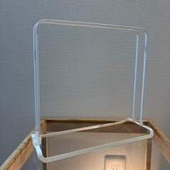 珪藻土マットスタンド　白の画像