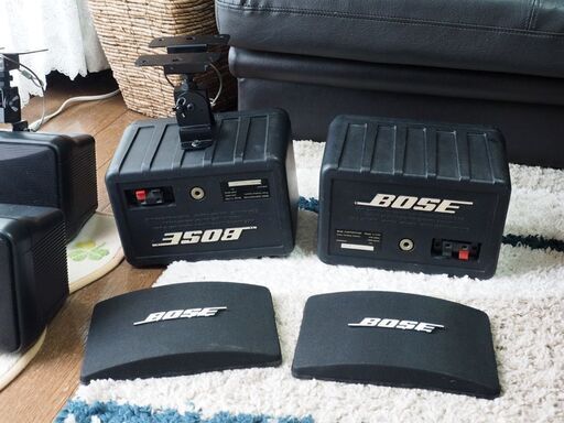 動作確認済！ BOSE111AD  ペア　&  VICTOR PS-S10B ペア　固定用ブラケット付き