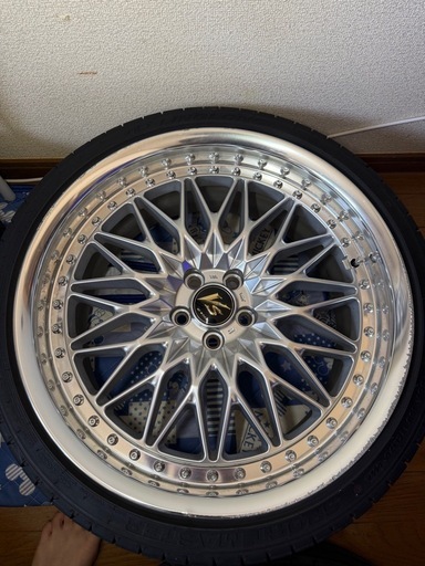 work VS XV新品タイヤ付き225／35／R19    19inch 8.5J   PCD100