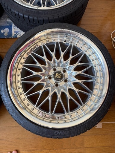 work VS XV新品タイヤ付き225／35／R19    19inch 8.5J   PCD100