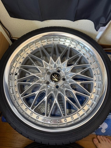 work VS XV新品タイヤ付き225／35／R19    19inch 8.5J   PCD100