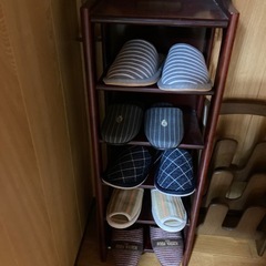 終了しました。カリモク靴箱とスリッパ立て