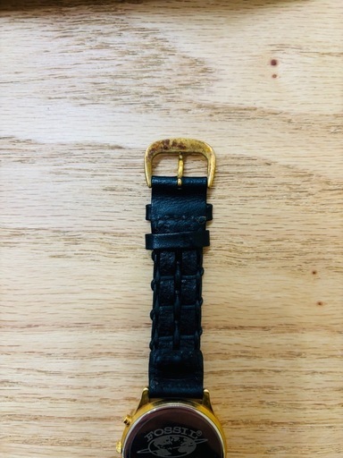 FOSSIL クロノグラフ 時計 箱付き　ヴィンテージ　レア