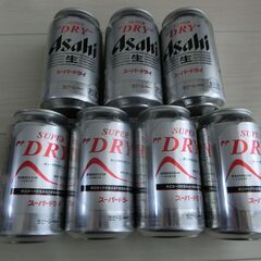 【終了】アサヒスーパードライ350ml×7缶