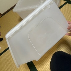 収納ボックス2個(１個でもOK)の画像