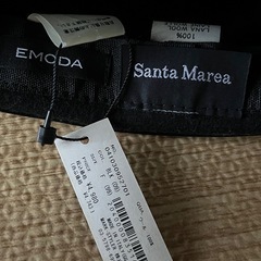 EMODA Santa Marea ブラックウールハットの画像