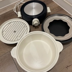 （卓上電気鍋）レコルト　ポットデュオフェットの画像