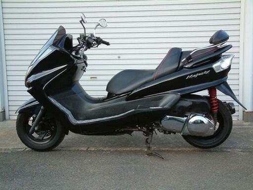 ☆マジェスティ250C　SG03Ｊ　 後期 限定車　黒 　赤メーター!　20,914Km　実働/書付!　