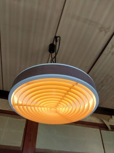 Vintage Louver Pendant Lamp ビンテージ ルーバーぺンダントランプ