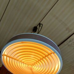 Vintage Louver Pendant Lamp ビンテージ ルーバーぺンダントランプの画像