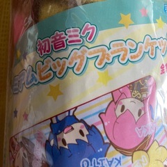 初音ミク ビッグブランケットの画像