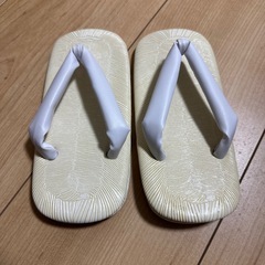 雪駄 (男の子 白) 草履 七五三 子供 雪駄 子供用の画像