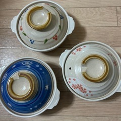 鍋　一人鍋　　どれでも1個100円　　　　の画像