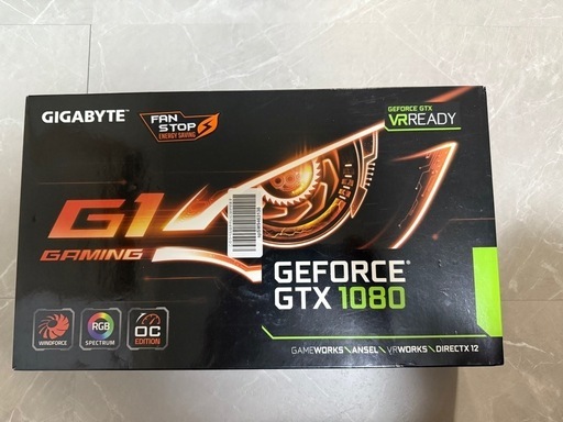 ギガバイトGeForce GTX 1080 G1 Gaming 8G