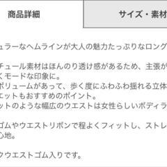 【美品１】グレイル・Ｌサイズ・スカートの画像