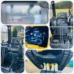 コマツ★KOMATSU★PC38UU-3★ミニ油圧ショベルユンボ★倍速★4wayマルチ★1373時間★の画像