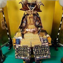 五月人形 3段 鎧飾りの画像