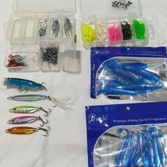 ルアー、ワーム、ジグヘッド