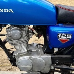実動HONDA CB125JX カフェレーサーヨシムラMJNキャブレター