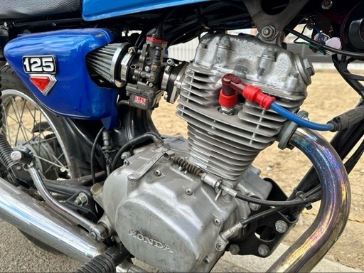 【お1人様1点限り】 実動HONDA CB125JX カフェレーサーヨシムラMJNキャブレター その他