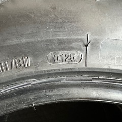 新品 ブロックタイヤ ホワイトレター
の画像