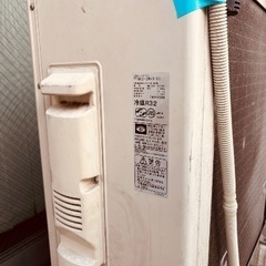 2017年製エアコン　11〜17畳用　三菱　霧ヶ峰　MSZ-ZW4016S-W 業者取り外し済の画像