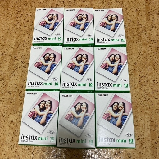 チェキ　フィルム　9パック　90枚