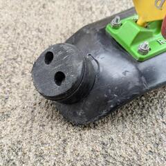 スケボー　ペニー　黒　ブレーキ付きの画像