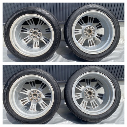 レクサスLS600h/LS460純正19インチ ホイール／タイヤセット (まる