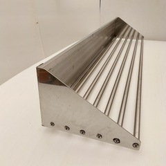 ⭕️受取人様決定⭕️ アズマ パイプ棚 幅1500×奥行き300×高さ200mm　壁掛け棚 ステンレス製 水切り棚 業務用 飲食店 厨房用品 収納 キッチン用品　の画像