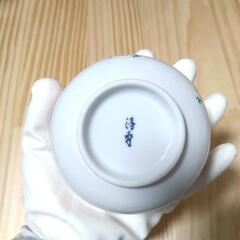 【新品未使用】西海陶器 清秀 桜柄 御椀と小皿のセット 5個の画像