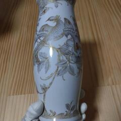 【新品未使用】KAISER 花鳳凰文飾花瓶の画像