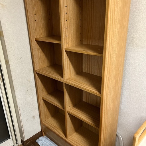 ラック本棚下部引き出し付き (YUKI) 新函館北斗の収納家具《食器 ラック本棚下部引き出し付き (YUKI) 新函館北斗の収納家具《食器