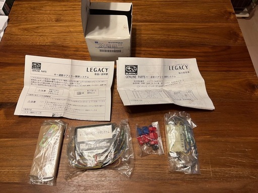 レガシィ BE BH用　キー連動ドアミラー開閉システム　（純正パーツ）