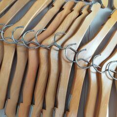 木製ハンガー　まとめ売り　セットの画像