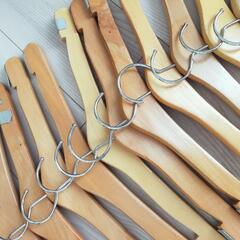 木製ハンガー　まとめ売り　セットの画像