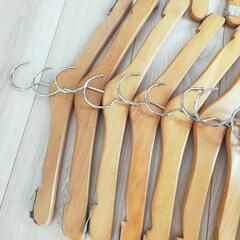 木製ハンガー　まとめ売り　セットの画像