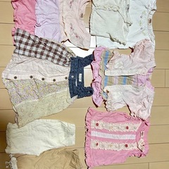 ⑥お値下げ　可愛い　100 女の子　夏服　全部ブランド服　sou...
