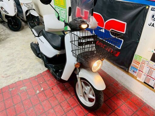 実動】ホンダ ベンリィ50プロ AA05 PGM-Fi ビジバイ 前カゴ スクリーン