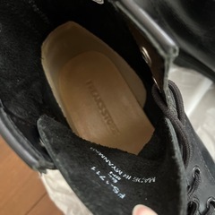 フリークスストア】レザーショートブーツの画像