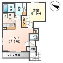 🏢安心の叶えRoom✨『1LDK』茂原市下永吉✨敷金礼金無料💰✨...