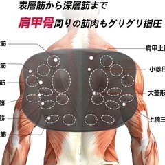 肩甲骨はがしピロー カバーセット 肩胛骨はがしピロー 肩胛骨はがし 肩甲骨ピローの画像