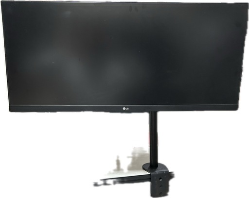 パソコン
モニター、モニターアーム式