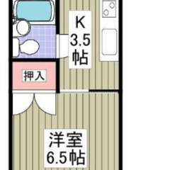 💖🌸4月12日新着物件！『初期費用はコミコミ6万円(税込)だけ』東久留米🐬1K🐬🐬K&M不動産🌸💖 - 東久留米市
