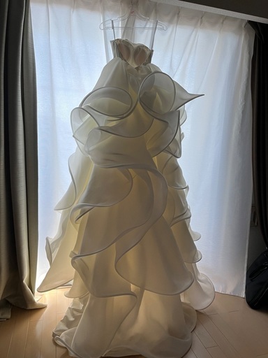 gemerci arumアルム正規品8号TT丈クリーニング済ウェディングドレス gemerci arum ウェディングドレス gemerci arumアルム正規品8号TT丈