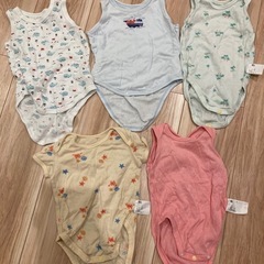 ユニクロ他　メッシュインナー　ベビー80 4枚セット