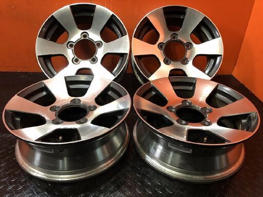 スズキ JB23 ジムニー クロスアドベンチャー 純正ホイール 16インチ 4本 5.5J5HPCD139.7+22　(VHK493)